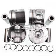 4D56U PISTON & PISTON RING SET FOR MITSUBISHI L200 PAJERO SPORT 2.5 16V 1110C903 1110A593 1110V905