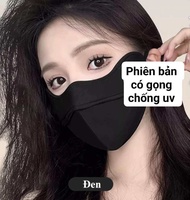 Khẩu Trang Chống Nắng Tia UV Chính Hãng HNOSS Có Gọng Nội Địa Trung Vải Dày Thời Thượng