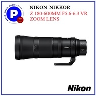 NIKON NIKKOR Z 180-600MM F/5.6-6.3 VR ZOOM LENS
