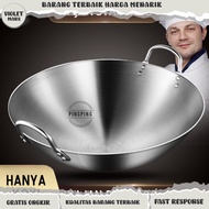Thick Full Stainless Steel SUS 304 Frying Pan/Non-Slip Frying Pan/SUS 304 Frying Pan/jumbo Frying Pa