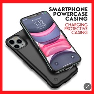 2 IN 1 Smartphone Powercase Powerbank Protective Battery Charger Casing compatible for [iP11 / iP11P