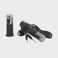 Universal 12V-90V For Electric Scooter Handle Grip Speed Accelerator With Battery Voltmeter Indicato