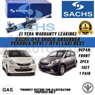 PERODUA MYVI / MYVI LAGI BEST  (depan FRONT 2PCS) 100% BRAND (SACHS) SHOCK ABSORBER