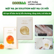 JM Solution mask JM Water Luminous Salmon Repair Special jm Rosella beauty gold mask