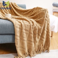 Hotel Nap Blanket Knitted Blanket Sofa Blanket Blanket Office Blanket European American Jacquard Bed