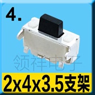 [ 10 Pcs/tipe dalam satu paket ] - Micro Touch ON/Off Switch Sets Push Button Switch Kit Tactile Tac