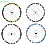MXBEAUTY1 Bike Wheel Rims Bike Accessories Cycling Safe Protector Bicycle Decals MTB Bike Multicolor Bicycle Stickers