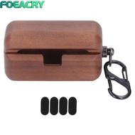 FOEACRY Wooden ,  Wood Fine Polished Wood Protector, Earphones  Cordless Charging Support Bluetooth 