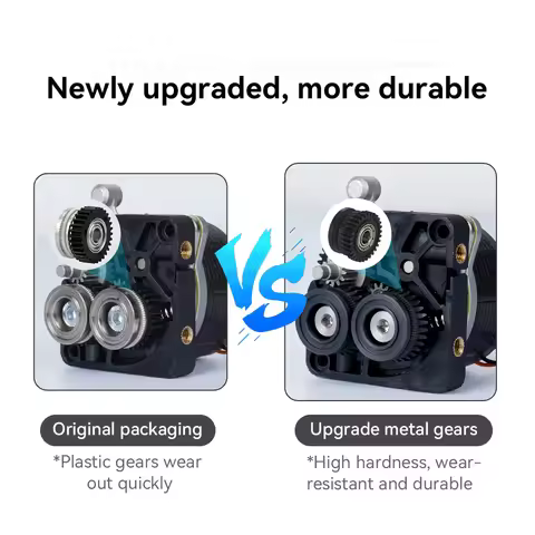 CR K1C Extruder K1 Gear All Metal Filament Drive Gear for Creality K1 Max Extruder Nickel Plated DLC