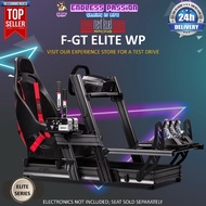 Next Level Racing F-GT Elite Aluminium Simulator Cockpit - Wheel Plate Edition - NLR-E001