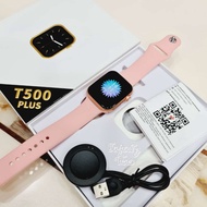 Jam Tangan Smartwatch T500 Plus Strap Rubber Heart Rate Monitoring