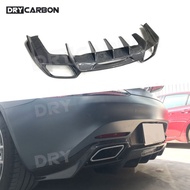 On sale Carbon Fiber Rear Lip Diffuser Spoiler for Mercedes Benz AMG GT AMG GTS AMG GTR Coupe 2015-2