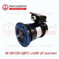 MITSUBISHI มอเตอร์หน้าแปลน SFJRV (SFQRV) 1/4HP - 5HP 220/380v (4P) 1450RPM และ (2P) 2890RPM เพลา 11-