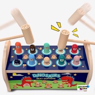 Wooden parent-child, beat the gophers, educational toys  木质亲子，打地鼠益智玩具