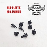 MIO J PLASTIC BOLT + CLIP - PLASTIC RIVET BODY BUTTON CLIP BOLT