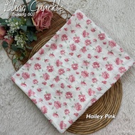 3.5M BLING CRINCKLE PRINTED WITH HOTFLUX DIAMOND BIDANG 60 / PRINTED KAIN PASANG Soft By Inspirasi A