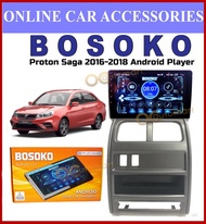 Bosoko Proton Saga VVT 2016-2019 Screen 9" Plug and Play 1+16GB Android Player Car Stereo With WIFI 