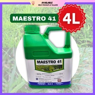 Racun Rumput Maestro 41 4L Glyphosate 41% HARDY REWARD GALLOP HARASS DEWANA SELADANG MILAN MARLON ZE