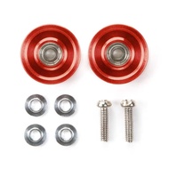 TAMIYA Rollers [15437: ️700] 13mm Aluminum Ball-Race (Ringless) Red Anodized