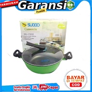 Suggo Wok Pan Jumbo 32 Cm Non-Stick Multipurpose Wok Pan