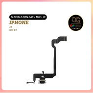 Flexible Con Cas + Mic + IC IP XS ORI CT Charger Original