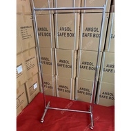 Clothes Rack Decorative Clothesline Size 41x81 cm Height 112-174 L193ME