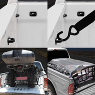 Truck Bed Side Wall Anchors 4Pcs Set Tie Downs Anchor for Silverdo Pickup Anchor Truck Bed