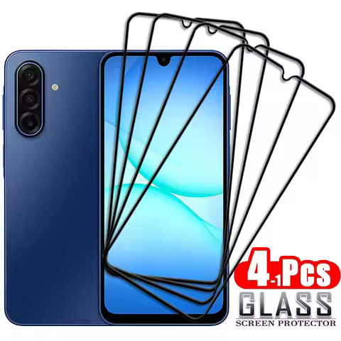 4-1Pcs Glass For Samsung Galaxy A17 Tempered Glass Samsung Galaxy A17 Screen Protector HD Protective