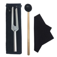 ℜ-ℜ 432 Hz Aluminum Tuning Fork with Bag Mallet and Cleaning Cloth for Ultimate Healing and Relaxati