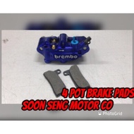 brembo brake pads gp4 / 4 pot / p34 1set