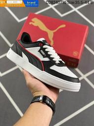 彪馬 PUMA Caven Dime 復古簡約 輕便 低幫 運動 休閑 板 貨號:384953-10 黑白紅