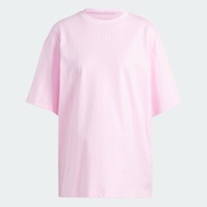 adidas ไลฟ์สไตล์ เสื้อยืด Adicolor Essentials ผู้หญิง สีชมพู IJ9743