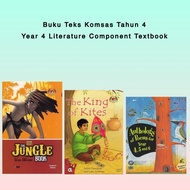 【Buku Teks Komsas】Tahun 4 Literature Component Textbook Year 4- The Jungle Book / The King of Kites 