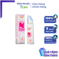Dung dịch xịt mũi ưu trương cho trẻ từ 3 tháng tuổi Nebusal spray baby 1.9% chai 50ml làm sạch mũi t