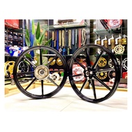 mâm 8 cây wave x1r gắn được wave110 Future đĩa trước sau đùm