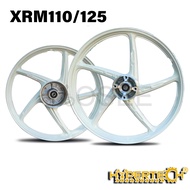 Hypertech Mags 5 Spokes 522 Mags For HONDA Wave110 XRM110 XRM125 Smash 115 1.4x1.4-17 (pair)Made In 