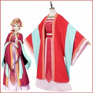 BS1 The Apothecary Diaries S2 Gyokuyo red dress role play cosplay cloth Halloween party costume SB1