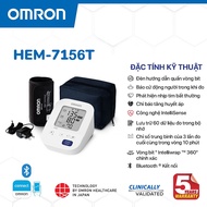Máy Đo Huyết Áp Bluetooth Omron Hem - 7156T Cho Kết Quả Chính Xác Như Đo Tại Phòng Khám Bệnh Viện