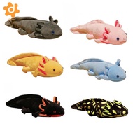 [utruiut0k] Axolotl Plush Doll 17.72inch Lifelike Axolotl Plush Throw Pillow Axolotl Plush