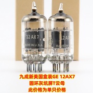 Selected Pair Brand New American Original Box GE 12AX7/ECC83/5751 with Ring Pit Screen 12AX7 Electro