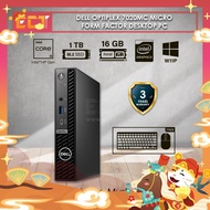 Dell Optiplex 7020 MC Micro Form Factor Desktop PC (i5-14500 5.0Ghz,16GB D5,1TB PCle,Intel,W11P)