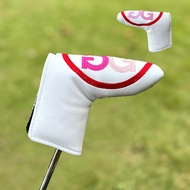 Golf Club Head Cover New Style PG4 Straight Strip PU Waterproof Protective Cover Putter Cover Cap Co