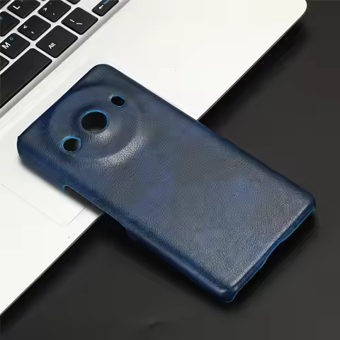 For Sharp Aquos R8 Pro SH-51D Case PU Leather Hard Matte Back Cover Phone Case for Sharp Aquos R8 Pr