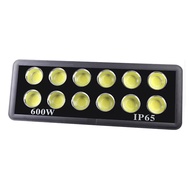 PLD สปอตไลท์ ไฟสว่าง ไฟสนามฟุตบอล Spotlight LED 200W/300W400W/500W/600W COB AC 220V (ใช้ไฟบ้าน220V) 
