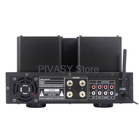 15-160W Tube Amplifier 5.0 Bluetooth Amp 4-8ohm Copper Transformer Amplifiers HiFi Amps USB SD Card 