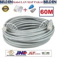 Belden Cat 5E 60 meter Lan Cable Ready to Use 60M/ 60meter UTP/