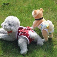 CEASI Dog Diapers, Short Style Cute Female Dog Pants, High Quality Sanitary Protection Reusable Phys
