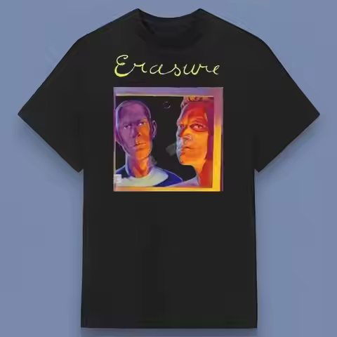 Vintage Erasure Music Band T Shirt All Size S 4XL For Friends