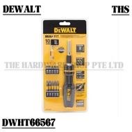 DEWALT MAXFIT TELESCOPING MULTI-BIT RATCHET SCREWDRIVER-（ DWHT66567）