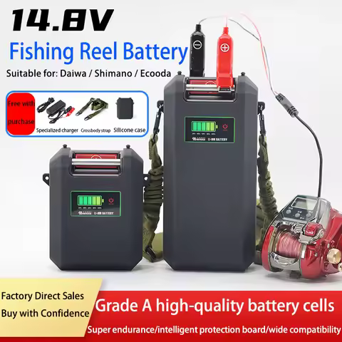 14.8V 6800MAH/20000MAH Electric Fishing Reel Battery Lithium Battery for Daiwa Seaborg BeastMaster T